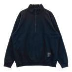 NEW ERA New Era половина Zip тренировочный футболка оттенок черного XXLARGE Golf одежда мужской 