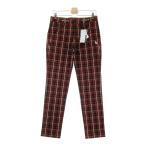 【新品】PEARLY GATES パーリーゲイツ 2023年モデル ストレッチパンツ チェック柄 ブラウン系 3 ゴルフウェア メンズ