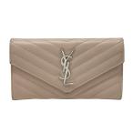 YVES SAINT LAURENT イヴ・サンローラン 372264 長財布 ピンク系 レディース