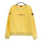 ARCHIVIOaruchibio стеганое полотно длинный рукав футболка оттенок желтого 36 Golf одежда женский 