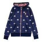 CALLAWAY Callaway с капюшоном . длинный рукав Zip жакет звезда рисунок темно-синий серия M Golf одежда женский 