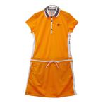 FILA GOLF filler Golf внутренний есть короткий рукав One-piece общий рисунок orange серия M Golf одежда женский 