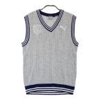 PUMA GOLF Puma Golf вязаный лучший серый серия M Golf одежда мужской 