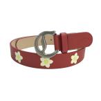 CALLAWAY Callaway Logo пряжка ремень оттенок красного Golf одежда 