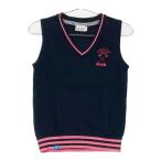 ADIDAS GOLF Adidas Golf V шея вязаный лучший темно-синий серия S Golf одежда женский 