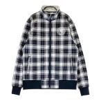 FILA GOLF filler Golf с изнанки флис длинный рукав жакет в клетку оттенок черного L Golf одежда женский 