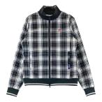 FILA GOLF filler Golf обратная сторона ворсистый Zip жакет в клетку оттенок черного M Golf одежда женский 