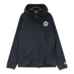 PEARLY GATES パーリーゲイツ  フード付 長袖ジップジャケット  ブラック系 2 ゴルフウェア レディース