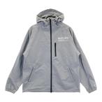 RUFFLOG ラフロッグ ; フード付 レインジャケット グレー系 M ゴルフウェア メンズ