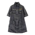 LE COQ GOLF Le Coq Golf шерсть . половина Zip короткий рукав One-piece Glenn в клетку серый серия M Golf одежда женский 