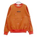 JACK BUNNY Jack ba колено вязаный свитер общий рисунок orange серия 6 Golf одежда мужской 