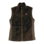 MUNSING WEAR Munsingwear одежда Zip флис лучший оттенок коричневого M Golf одежда женский 