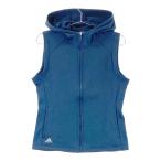 ADIDAS GOLF Adidas Golf HG6965 с изнанки флис с капюшоном . Zip лучший темно-синий серия M Golf одежда женский 