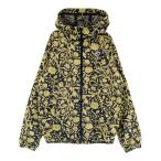 JACK BUNNY Jack ba колено Zip нейлон жакет цветок общий рисунок оттенок черного 1 Golf одежда женский 