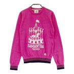 SAMANTHA THAVASA Samantha Thavasa No7 хлопок вязаный свитер розовый серия S Golf одежда женский 