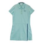 PARADISO Paradiso короткий рукав One-piece sia футбол полоса рисунок оттенок голубого M Golf одежда женский 