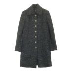 【美品】CHANEL シャネル P59876V45324 ツイードコート  ブラック系 36 レディース