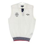 [ новый товар ]CALLAWAY Callaway вязаный лучший оттенок белого LL Golf одежда мужской 