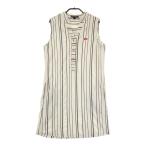 ROSASENrosa-sen безрукавка One-piece полоса рисунок оттенок белого L Golf одежда женский 