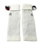 CALLAWAY Callaway бонбон есть обратная сторона ворсистый вязаный гетры оттенок белого Golf одежда 