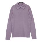 TRAVIS MATHEW travis ma колодка шерсть воротник есть вязаный свитер лиловый серия L Golf одежда женский 