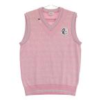 AND PER SE Anne Pas . Logo нашивка есть вязаный лучший велосипед рисунок розовый серия M Golf одежда мужской 