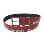 MUNSING WEAR Munsingwear одежда ремень Logo оттенок красного Golf одежда 