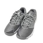 【新品】NIKE GOLF ナイキゴルフ AH7747-001 JORDAN TRAINER ST ゴルフシューズ 総柄 グレー系 28cm ゴルフウェア メンズ