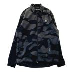 HYDROGEN GOLF ハイドロゲン ゴルフ ジップジャケット 総柄 グレー系 XXLARGE ゴルフウェア メンズ
