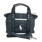 POLOGOLF Ralph Lauren Polo Golf 2WAY Cart сумка в клетку хаки серия Golf одежда 