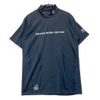 MASTER BUNNY EDITION マスターバニーエディション 758-2167303 半袖ハイネックTシャツ  ブラック系 4 ゴルフウェア メンズ