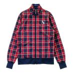 FILA GOLF filler Golf с изнанки флис длинный рукав жакет в клетку темно-синий серия M Golf одежда мужской 