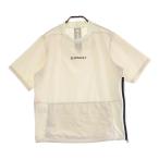 BEAMS GOLF Beams Golf 2024 год модели с высоким воротником короткий рукав блузон pi стерео оттенок белого S Golf одежда женский 