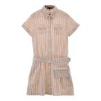 [ новый товар ]23 район SPORT спорт лен . короткий рукав One-piece полоса рисунок orange серия S-M Golf одежда женский 