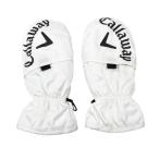 CALLAWAY Callaway рукавица оттенок белого Golf одежда 