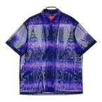 【新品】SUPREME シュプリーム 21SS 半袖シャツ Liberty Lace 自由の女神 パープル系 M メンズ