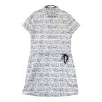 ADIDAS GOLF Adidas Golf A04119 короткий рукав One-piece общий рисунок оттенок белого M Golf одежда женский 