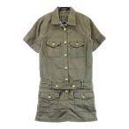 MARK&amp;LONA Mark and rona внутренний есть стрейч короткий рукав One-piece хаки серия S Golf одежда женский 