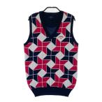 CALLAWAY Callaway Logo вышивка вязаный лучший общий рисунок темно-синий серия L Golf одежда женский 