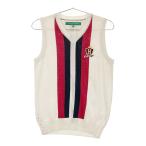 TOMMY HILFIGER GOLF Tommy Hilfiger Golf шерсть .V шея вязаный лучший оттенок белого M Golf одежда женский 