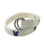 PEARLY GATES Pearly Gates кольцо ремень ... общий рисунок оттенок белого Golf одежда 