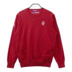 BEAMS GOLF Beams Golf вязаный свитер оттенок красного XL Golf одежда мужской 