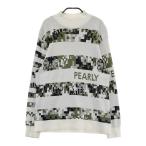 PEARLY GATES Pearly Gates 2024 год модели длинный рукав вязаный свитер общий рисунок оттенок белого 0 Golf одежда женский 
