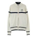 23 район GOLFnijuu thank Golf двусторонний вязаный Zip жакет общий рисунок оттенок белого 1 Golf одежда женский 