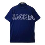 JACK BUNNY Jack ba колено с высоким воротником короткий рукав футболка темно-синий серия 4 Golf одежда мужской 