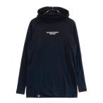 【新品】MASTER BUNNY EDITION マスターバニーエディション  フード付 長袖Tシャツ  ブラック系 4 ゴルフウェア メンズ