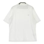 HEAL CREEK ヒールクリーク ハイネック 半袖Tシャツ ロゴ 総柄 ホワイト系 40 ゴルフウェア レディース