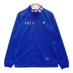 ARCHIVIOaruchibio половина Zip тренировочный футболка оттенок голубого 50 Golf одежда мужской 