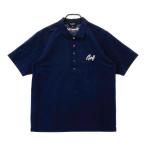BEAMS GOLF Beams Golf ×ELECTRIC рубашка-поло с коротким рукавом темно-синий серия LARGE Golf одежда мужской 