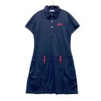 FILA GOLF filler Golf короткий рукав One-piece темно-синий серия M Golf одежда женский 